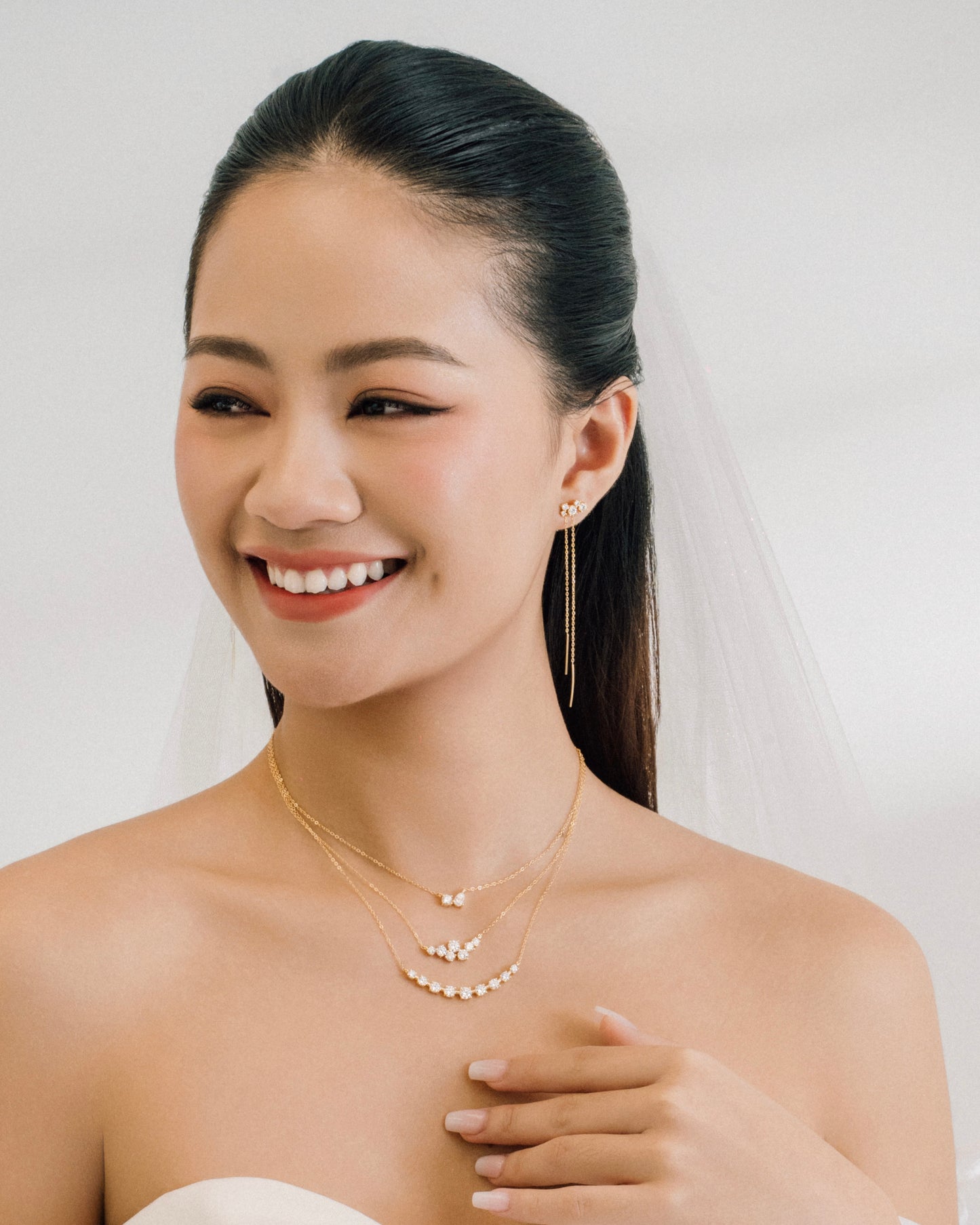 Adeline Moissanite Dangles