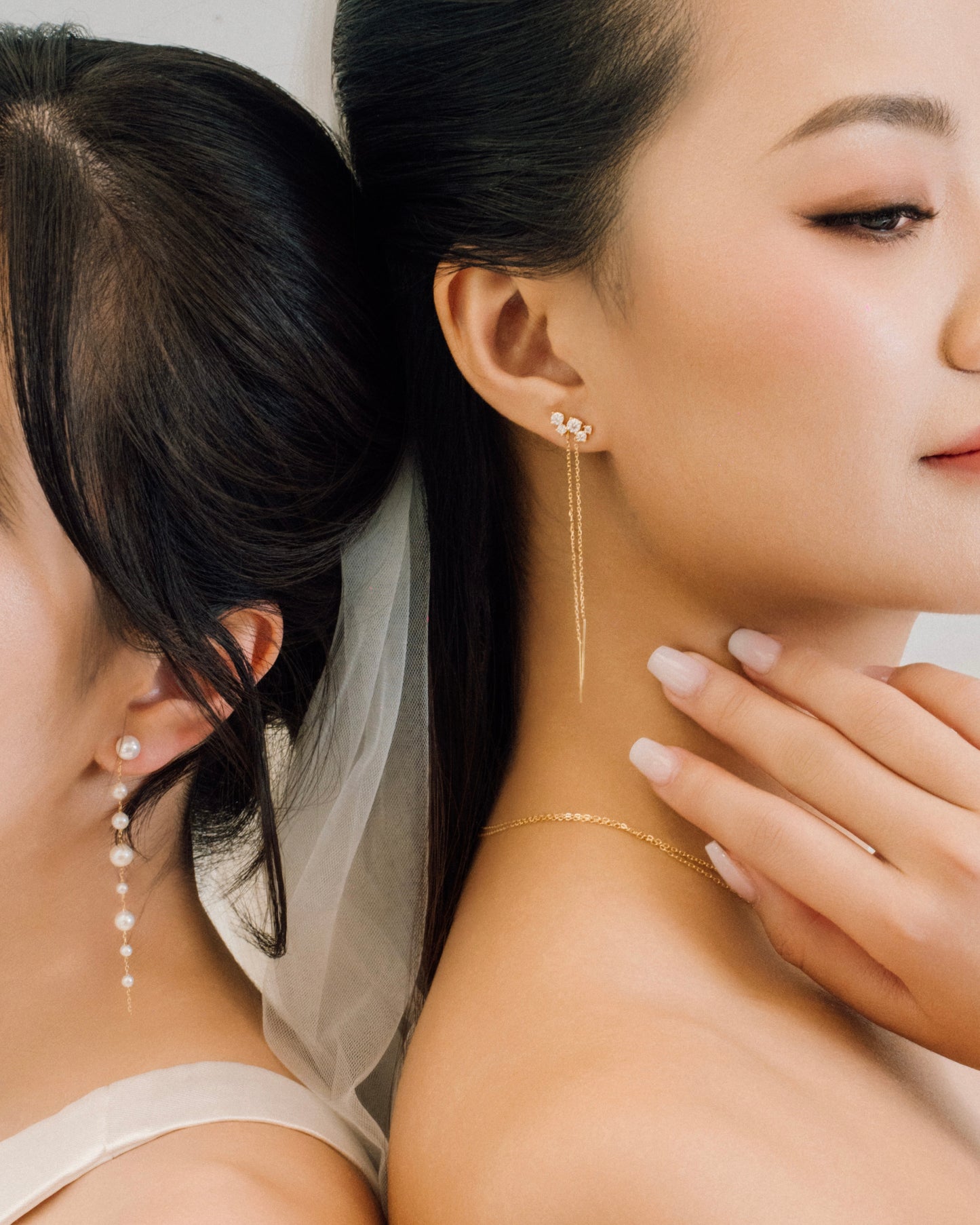 Adeline Moissanite Dangles