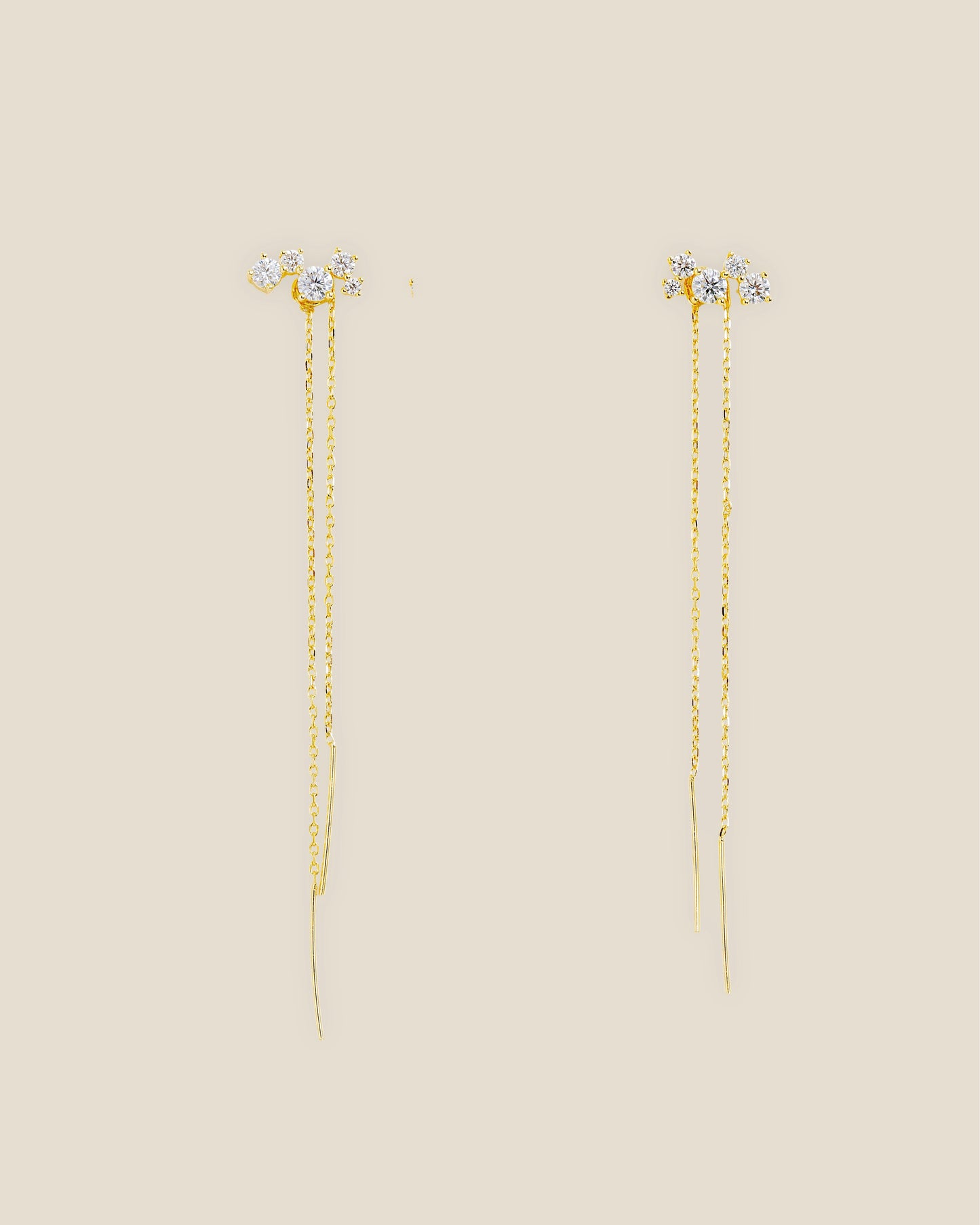 Adeline Moissanite Dangles