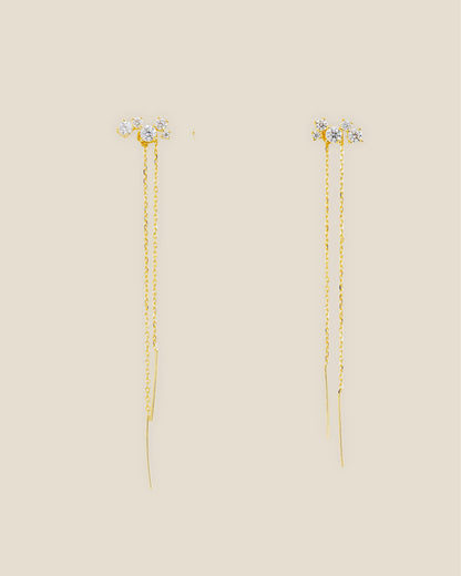 Adeline Moissanite Dangles