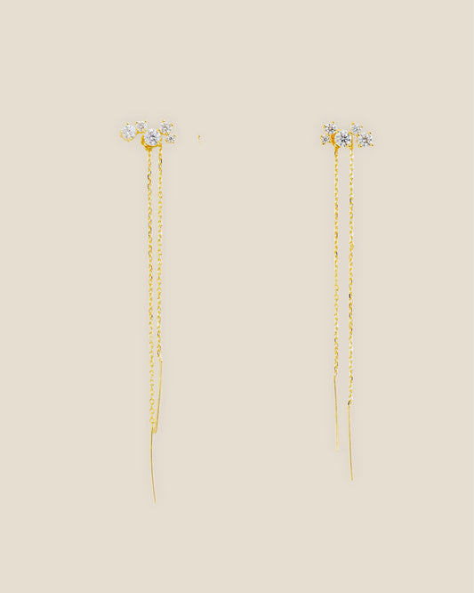 Adeline Moissanite Dangles