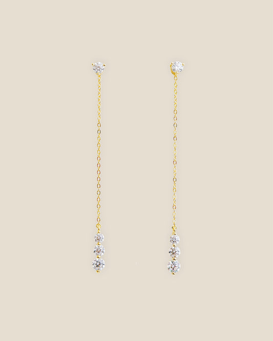 Anna Moissanite Dangles