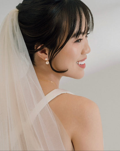 Evelyn Double Pearl Drops