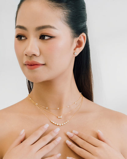 Eleanor Moissanite Studs